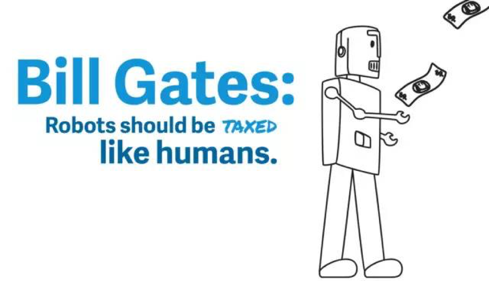 对机器人征税？比尔盖茨为何公然反对自动化浪潮？
