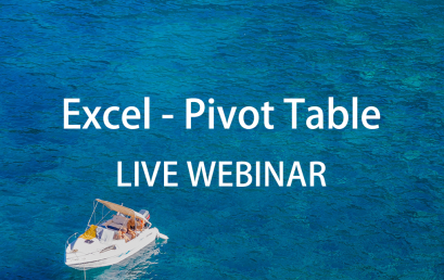 Live Webinar: Pivot Table in Excel Data Analytics