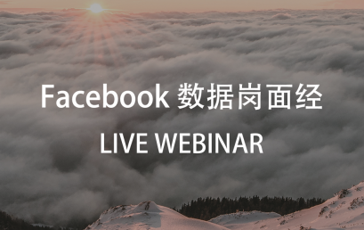 Live Webinar: Facebook Data Scientist Interview