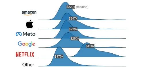 2022年，FAANG公司数据岗位薪资一览