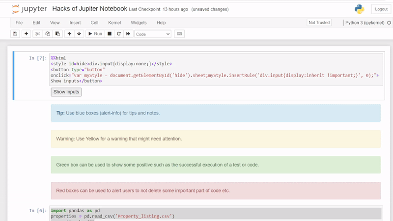 你需要早点知道的Jupyter Notebook提示和技巧 - Data Application Lab